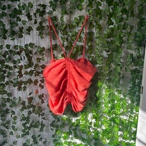 Anthropologie Knit Scrunch Top